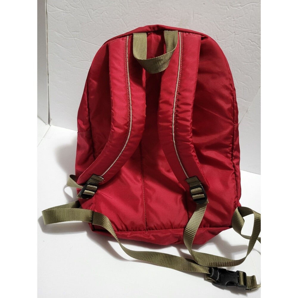 LL Bean Backpack Red - Picture 3 of 8